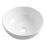 Swirl Chagan White Basin No Tap Holes 328mm
