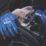 Site  Grip Gloves Blue / Black Medium