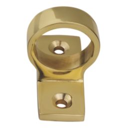 Smith & Locke Sash Window Handles Polished Brass 42mm x 33mm 10 Pack