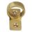 Smith & Locke Sash Window Handles Polished Brass 42mm x 33mm 10 Pack
