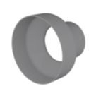 Manrose Round Central Reducer White 125-100mm