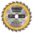 DeWalt  Wood Construction Circular Saw Blade  165mm x 20mm 24T