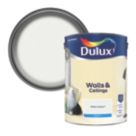 Dulux Walls & Ceilings 5Ltr White Cotton Matt Emulsion  Paint
