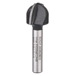 Bosch Standard for Wood 1/4" Rounding-Over Core Box Bit 15.9mm x 12.3mm