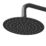 Swirl Melba Rear-Fed Concealed Black  Multi-Head Shower