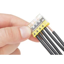 Wago 2773-405 32A 5-Way Push-Wire Connectors 60 Pack