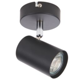 Saxby Toro Round 1-Light Spotlight Black