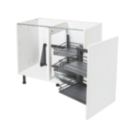 Essentials Anthracite RH Corner Pull-Out Storage 1000mm