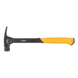 DEWALT XP One-Piece Rip Claw Hammer Checker Face 22oz (0.62kg)