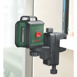 Bosch UniversalLevel 360 Premium (TT150 + MM3) 0603663E07 Green Self-Levelling Cross-Line Laser with Tripod & Clamp
