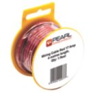 Pearl Consumables 17A 2mm² Automotive Cable 4m Coil Red