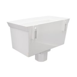 FloPlast  Universal Hopper 65-68mm White