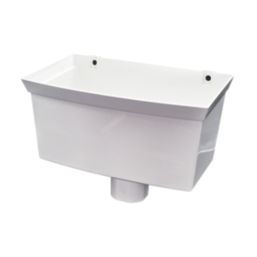 FloPlast  Universal Hopper 65-68mm White