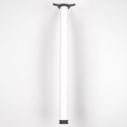 Hafele Table Leg White  870mm