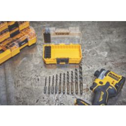 DEWALT Black & Gold Hex Shank Multi-Material Drill Bit Set 10 Pieces