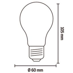 Calex Smart ES A60 RGB & White LED Light Bulb 9.4W 806lm