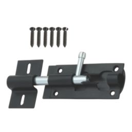 Smith & Locke Adjustable Barrel Gate Bolt Black 76mm