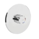 Bristan Screwfix Concealed Single Outlet Thermostatic Chrome Shower Valve
