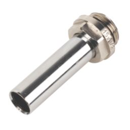 Essentials 1/2" BSP Male x 15mm Compression 65mm Chrome Radiator Telescopic Valve Extender  2 Pack