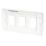 Hager Sollysta WMGP4 4-Module Grid Faceplate White