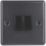 British General  20A 16AX 2-Gang 2-Way Metal Clad Light Switch