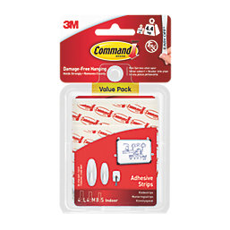 Command Self-Adhesive Strips Assorted 16 Piece Set