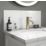Splashback  Glass Bathroom Splashback Gloss Ice White 250mm x 600mm x 4mm