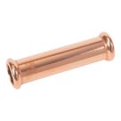 Flomasta  Copper Press-Fit Equal M-Profile Slip Couplers 15mm 2 Pack