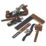 Faithfull  Carpenters Woodworking Plane & Tools 7 Piece Set