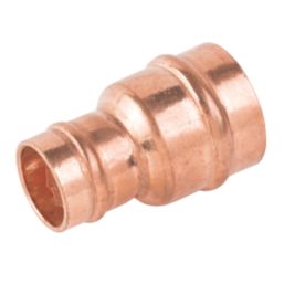 Midbrass  Brass Solder Ring Reducing Coupler 3/4" x 1/2"