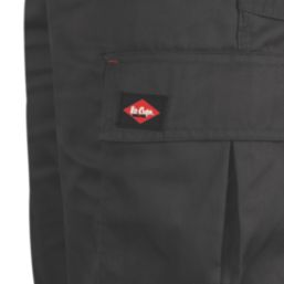 Lee Cooper LCSHO806 Workwear Cargo Shorts Black 34" W