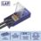 LAP Chaac Tilt  Fire Rated LED Downlights Polished Chrome 5.5W 600lm 10 Pack