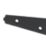 Smith & Locke Black Tee Hinges 102mm 2 Pack