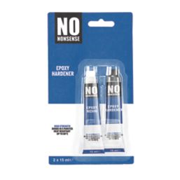 No Nonsense 2-Part Epoxy Adhesive Tubes Opaque 30ml