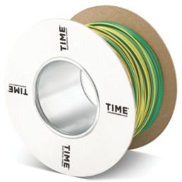 Time 6491B Green/Yellow 1-Core 4mm�� Conduit Cable 100m Drum