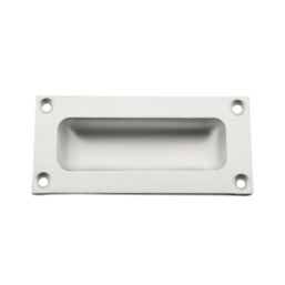 Essentials Flush Pull 89mm Satin Anodised Aluminium