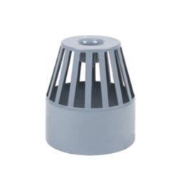 FloPlast  Vent Terminal Grey 110mm