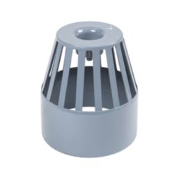 FloPlast  Vent Terminal Grey 110mm