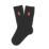 Scruffs Worker Reinforced Toe & Heel Socks Black 7-9.5 5 Pack