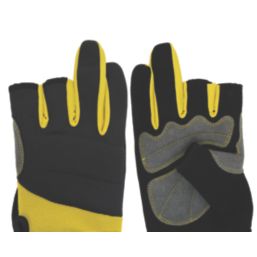 Stanley 3-Finger Framer Performance Gloves Grey Medium