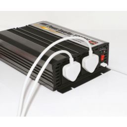 Maypole  1000W 12V to 230V Power Inverter + Type A USB Charger