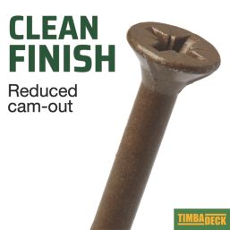 Timba  PZ Double-Countersunk  Decking Screws 4.5mm x 65mm 1000 Pack