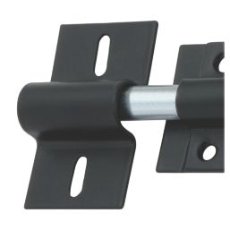 Smith & Locke Adjustable Barrel Gate Bolt Black 102mm
