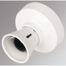 MK  Straight HO Batten Lamp Holder Light Fitting B22 3.3"