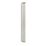 Hager Sollysta WRGP3BS 3-Module Grid Faceplate Brushed Steel