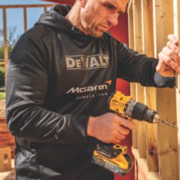 DEWALT Mclaren  Hoodie Black 2X Large 48-50" Chest