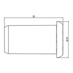 PolyPlumb Enhanced  Plastic Push-Fit Pipe Stiffeners 15mm 100 Pack
