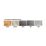 Fix-O-Moll Brown Round Self-Adhesive Furniture Gliders 22mm x 22mm 16 Pack
