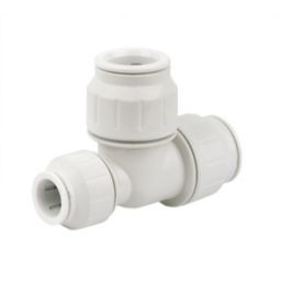 JG Speedfit  Plastic Push-Fit Reducing Tee 22mm x 15mm x 22mm