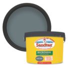 Sandtex 10Ltr Smooth Slate Grey Masonry Paint